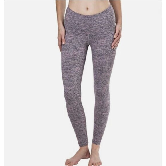 Tuff Athletics Womens Performance Lycra UPF 40+  Leggings Pink Black Small - Picture 3 of 7